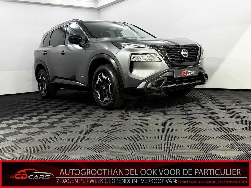 Nissan X-Trail 1.5 e-Power N-Trek 4 Orce AWD 7P 360 Camera,, Auto's, Nissan, 1497 cc, Gebruikt, Leder en Stof, 1725 kg
