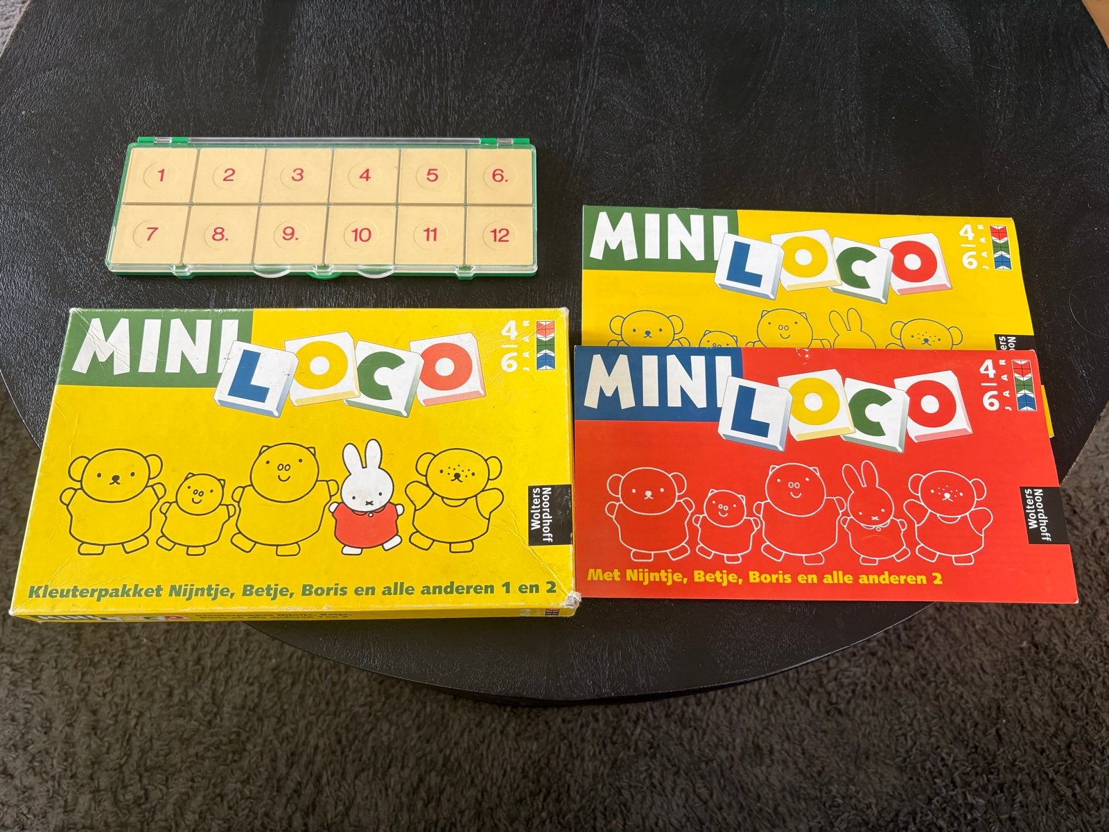 Mini Loco Kleuterpakket Nijntje, Betje, Boris en anderen, Ophalen of Verzenden, Gebruikt, Puzzelen