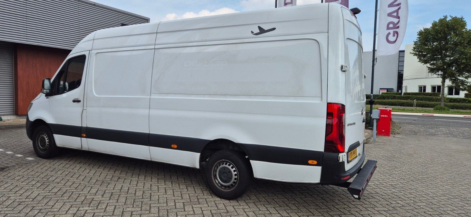 Mercedes-Benz Sprinter GB 317 CDI 170pk L3 RWD 9G-TRONIC, Auto's, Bestelauto's, Automaat, Euro 6, 4 cilinders, Wit