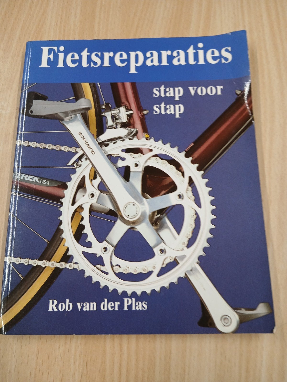 Fietsreparaties stap voor stap - Rob van der Plas, Boeken, Ophalen, Zo goed als nieuw, Overige onderwerpen, Rob van der Plas