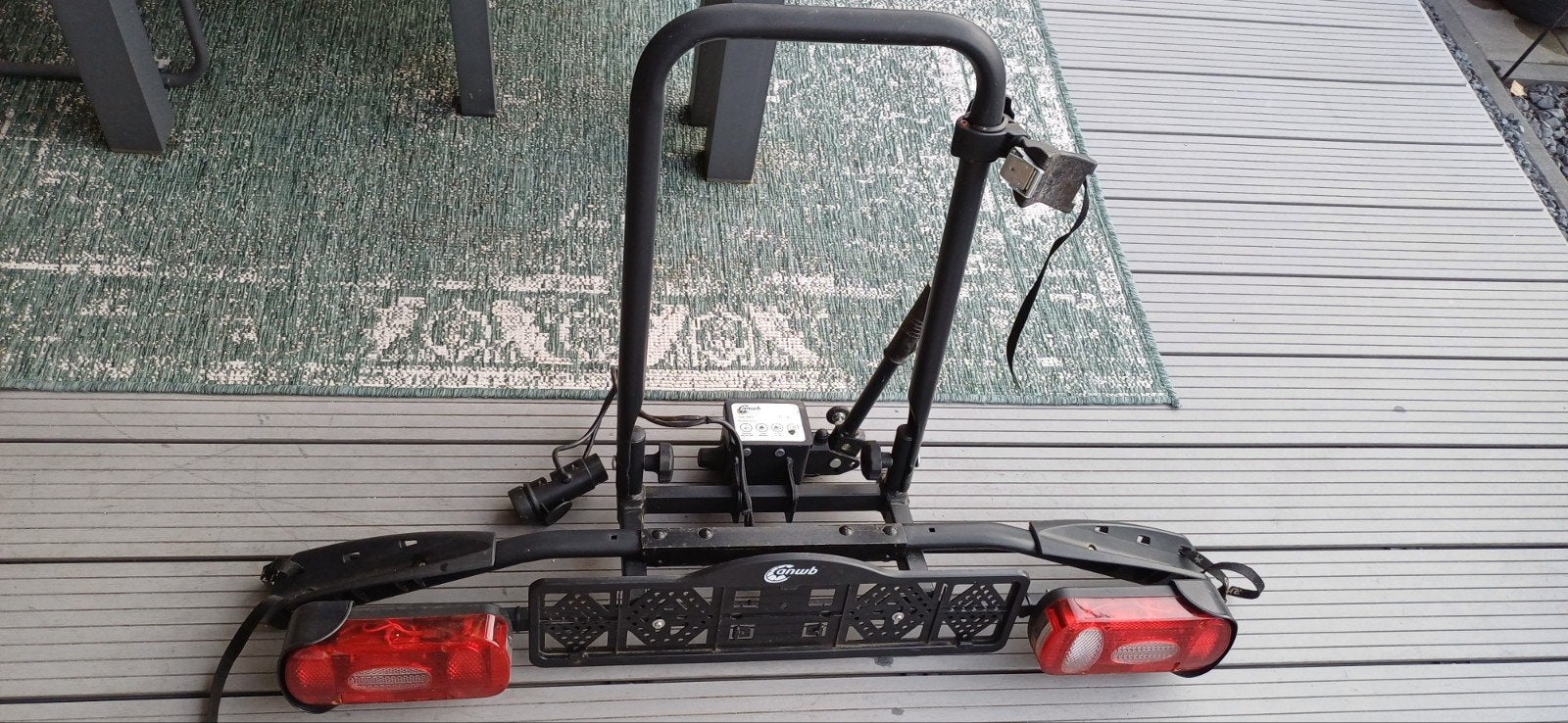 ANWB Basic I fietsendrager voor 1 fiets, trekhaak, Ophalen, 1 fiets, Gebruikt, Trekhaakdrager