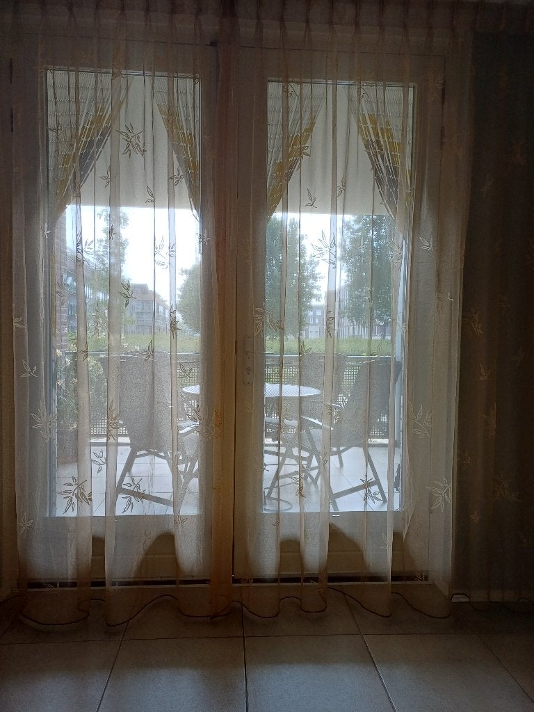 Gordijnen, Huis en Inrichting, Stoffering | Gordijnen en Lamellen, Ophalen, Vitrage, Overige merken, 245 cm