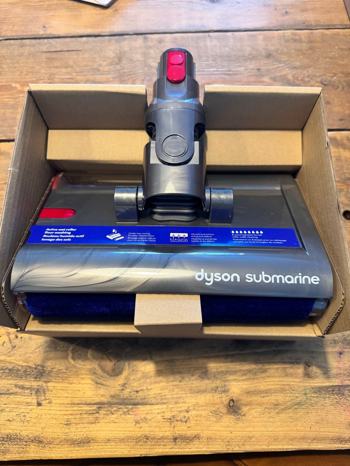 Dyson V12 Slim Submarine dweilborstel NIEUW, Witgoed en Apparatuur, Ophalen, Dyson, Vloerreiniger, Reservoir