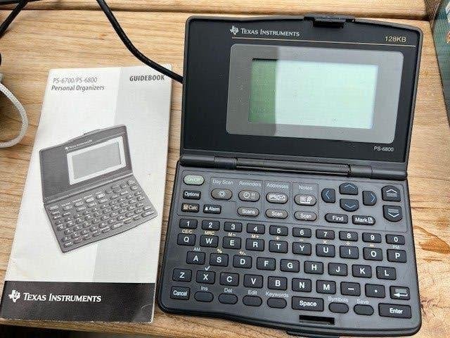 Texas Instruments PS 6800 organizer, Diversen, Ophalen of Verzenden, Gebruikt