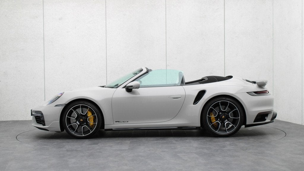 Porsche 911 Cabrio 3.8 Turbo S | Akrapovic | Burmester | Lif, 12 maanden, Gebruikt, 4 stoelen, Bedrijf