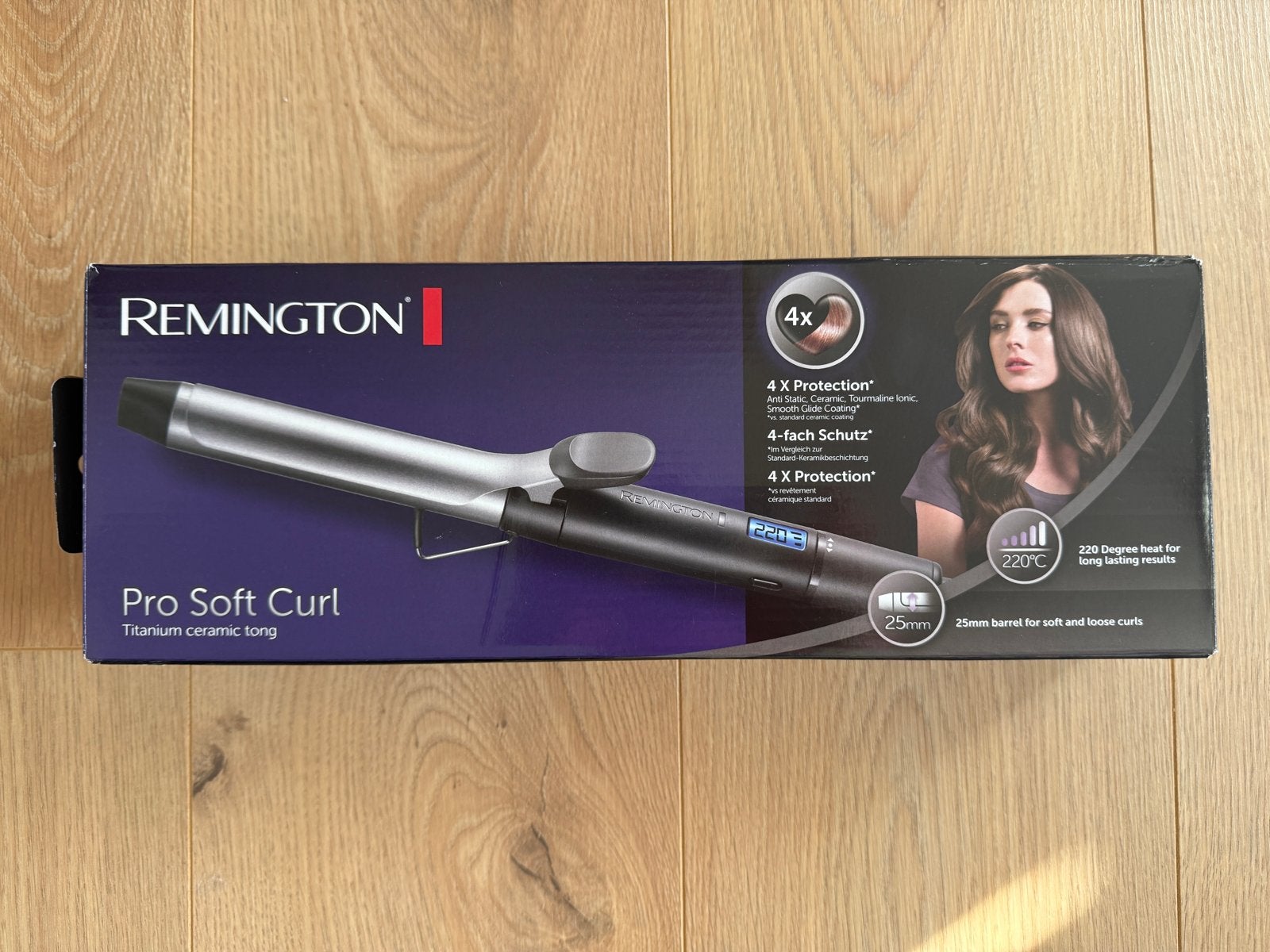 Remington Pro Soft Curl Krultang - Nieuw in doos, Ophalen of Verzenden, Zo goed als nieuw, Haarverzorging