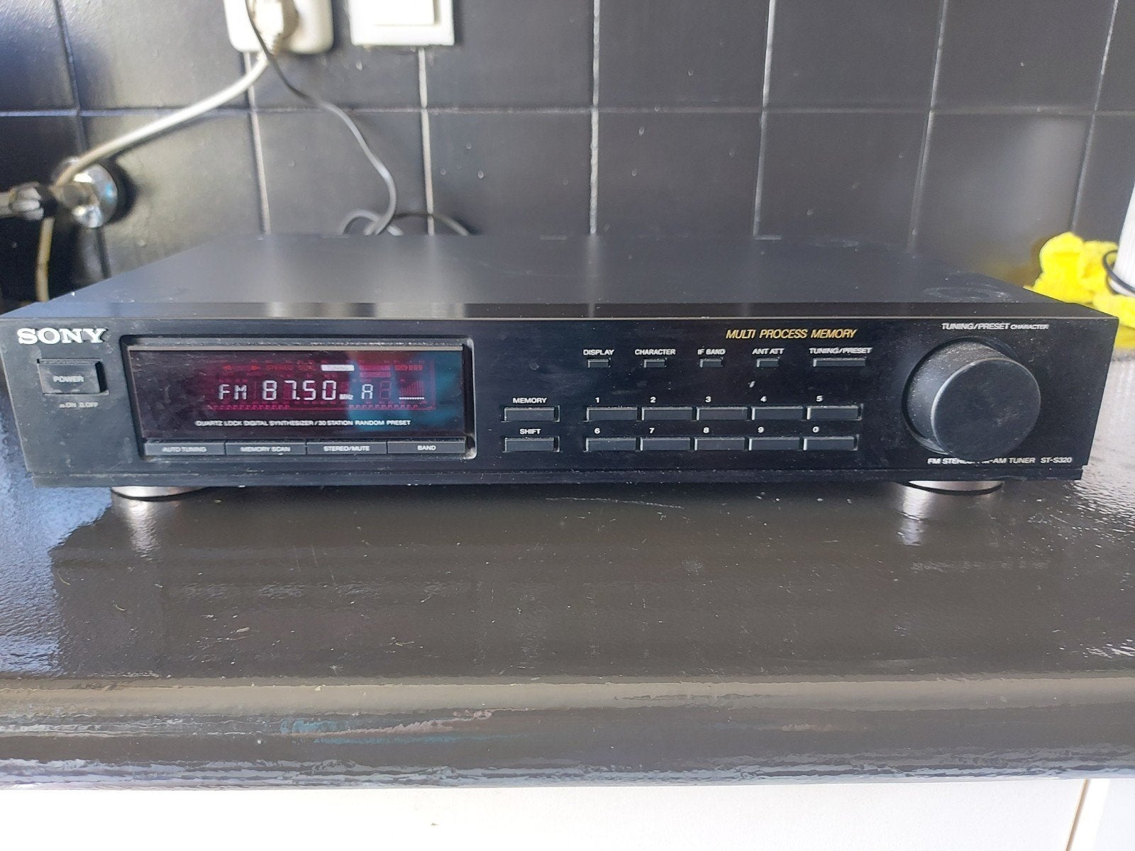 Sony ST-S320 FM Stereo/FM-AM Tuner, Ophalen, Gebruikt, Analoog