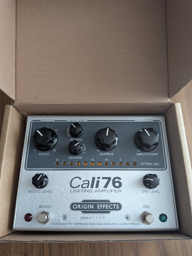 Origin effects Cali76-TX-P, Muziek en Instrumenten, Effecten, Zo goed als nieuw, Compressor, Ophalen of Verzenden