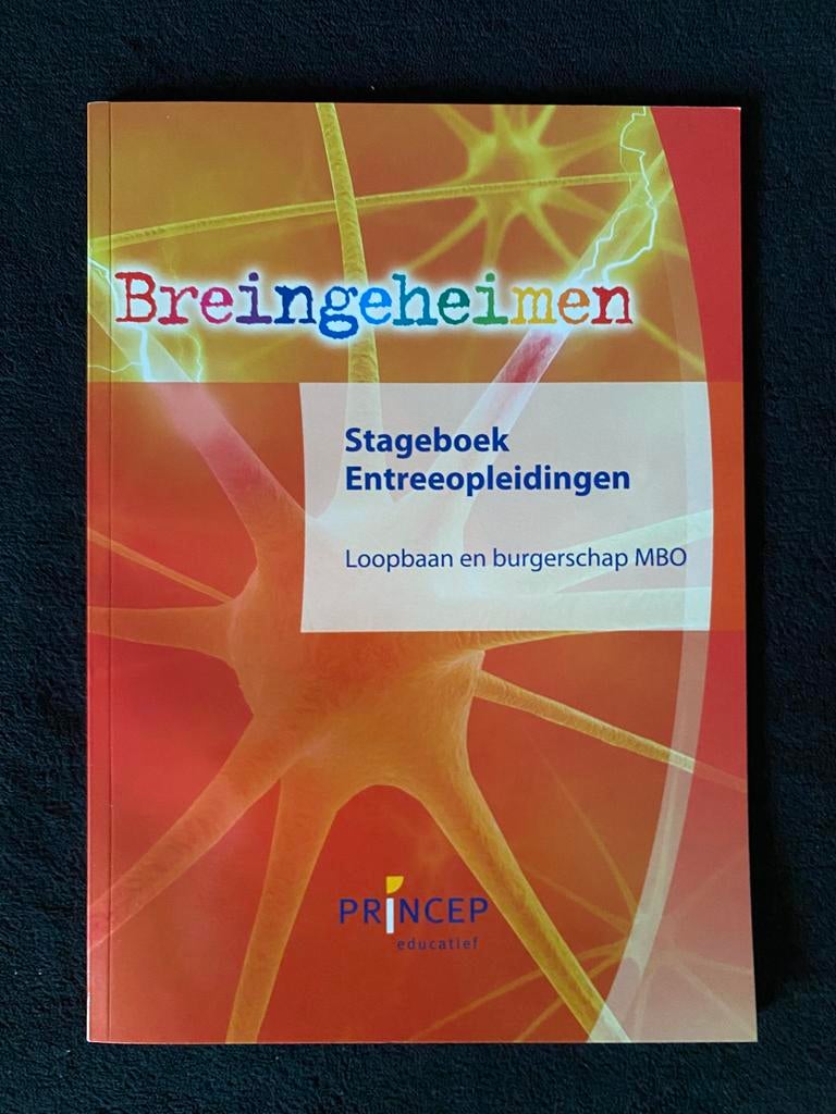 Breingeheimen - - Stageboek Entree opleidingen, Ophalen of Verzenden, Nieuw, Overige niveaus