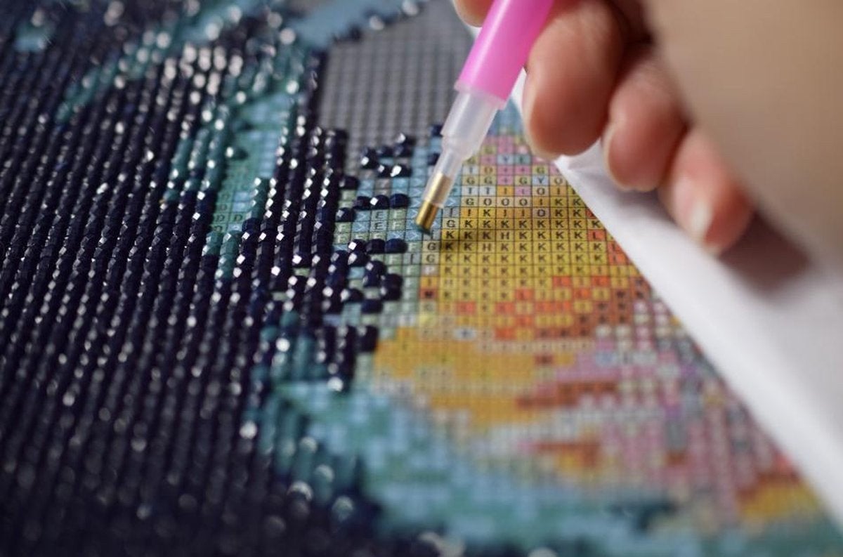 diamond painting in opdracht, Ophalen of Verzenden, Nieuw, Knutselwerk