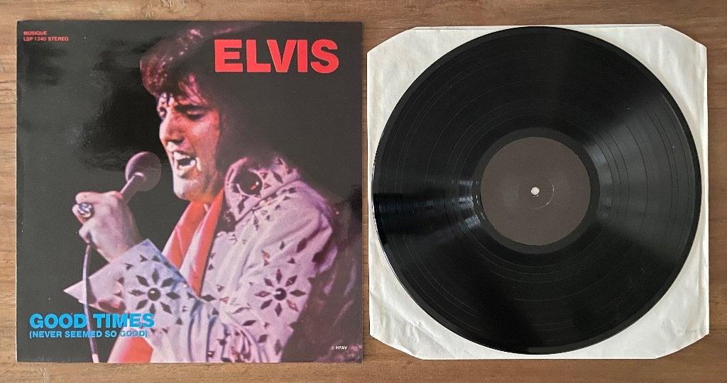 Elvis Presley - Good Times - Import LP - 1985 (MINT), LP, Zo goed als nieuw, Import, 12 inch