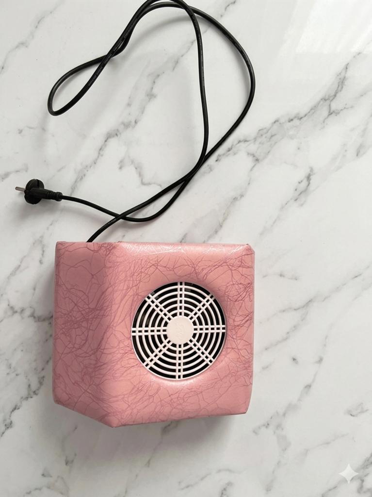 Nagelstudio afzuiger compact, Ophalen of Verzenden, Zo goed als nieuw, Roze, Handen en Nagels