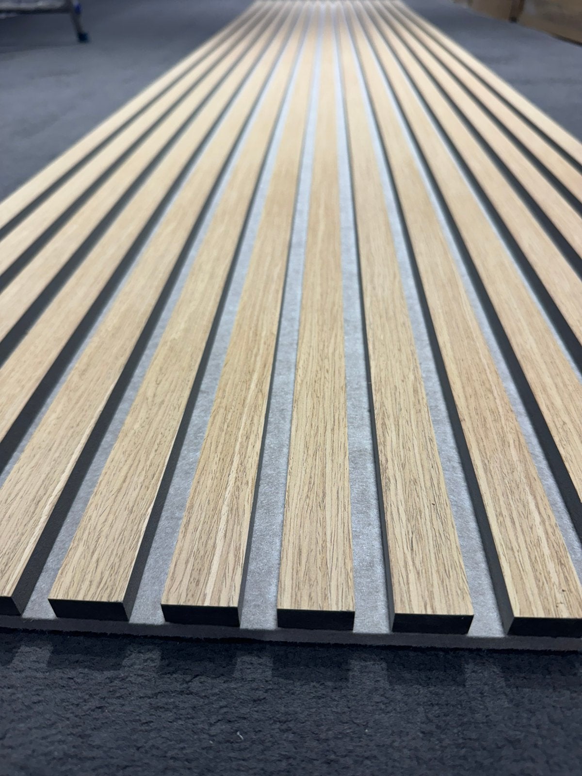 Akoestische wandpanelen 280x60cm - Diverse kleuren, Hout, Meerkleurig, Nieuw, Wandbord of Wandpaneel