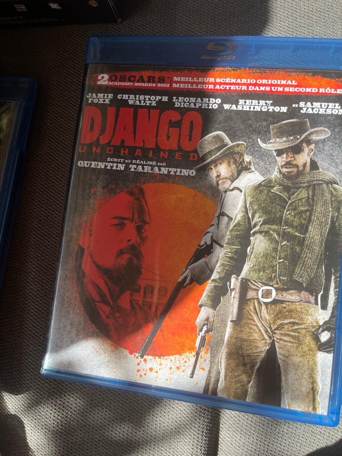Django Unchained Blu-ray - Quentin Tarantino, Ophalen of Verzenden, Gebruikt, Actie