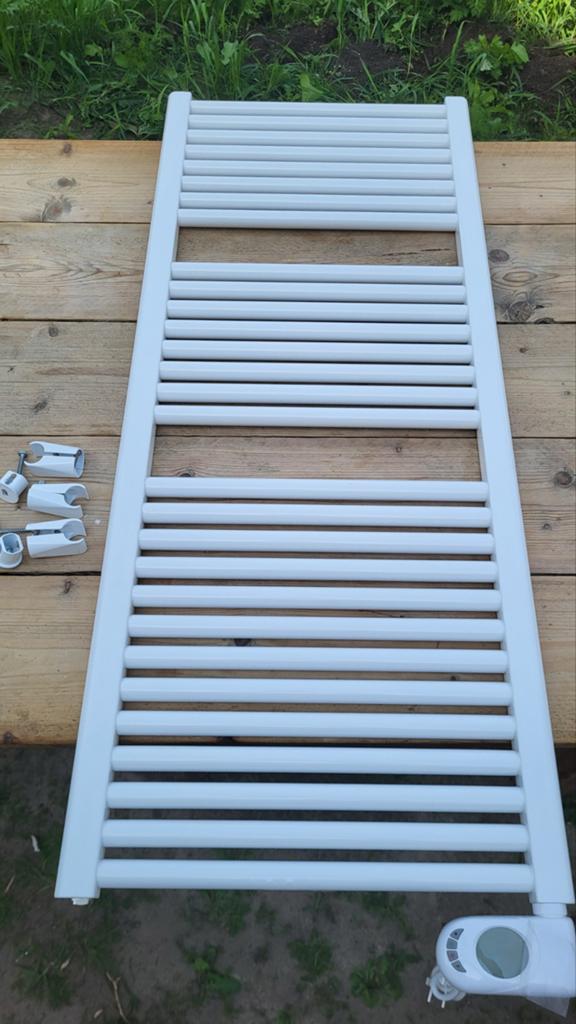 Nieuwe Cordivari handdoekradiator | wit | 120x50 cm, Doe-het-zelf en Verbouw, Verwarming en Radiatoren, Radiator, Nieuw, Minder dan 60 cm