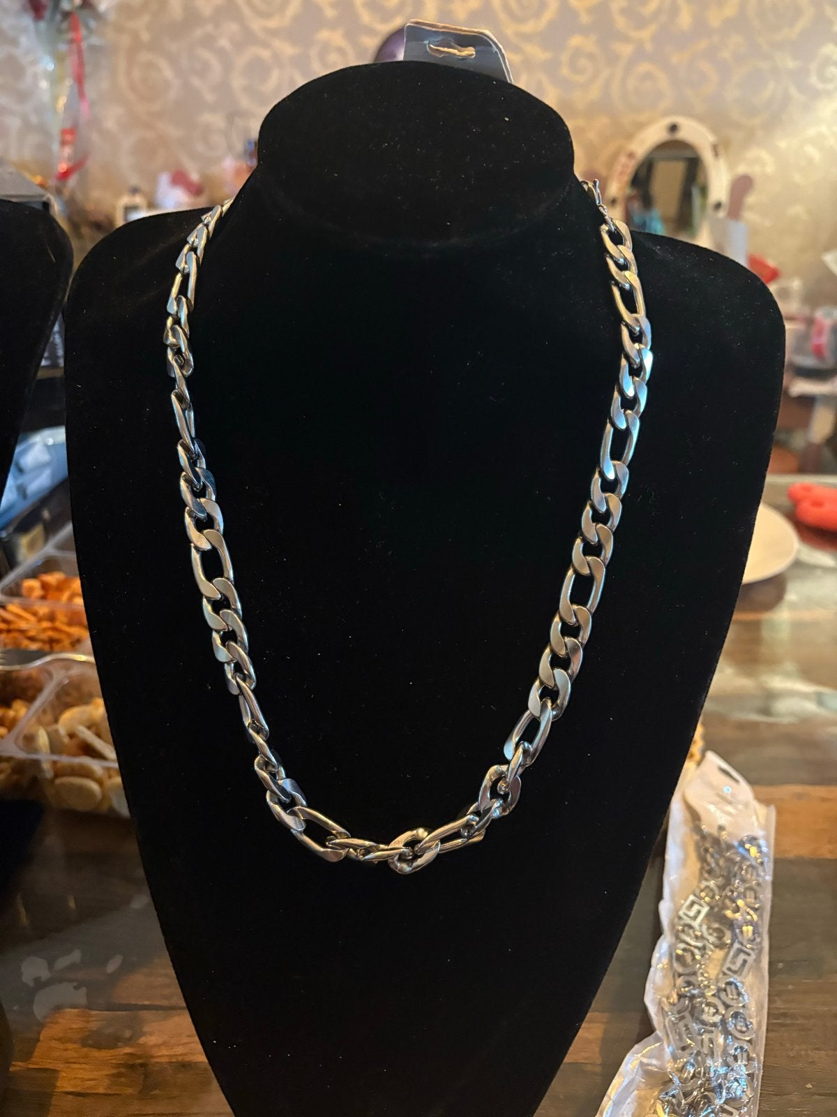 Harley-Davidson ketting met hanger, Ophalen of Verzenden, Zo goed als nieuw, Zilver, Overige materialen