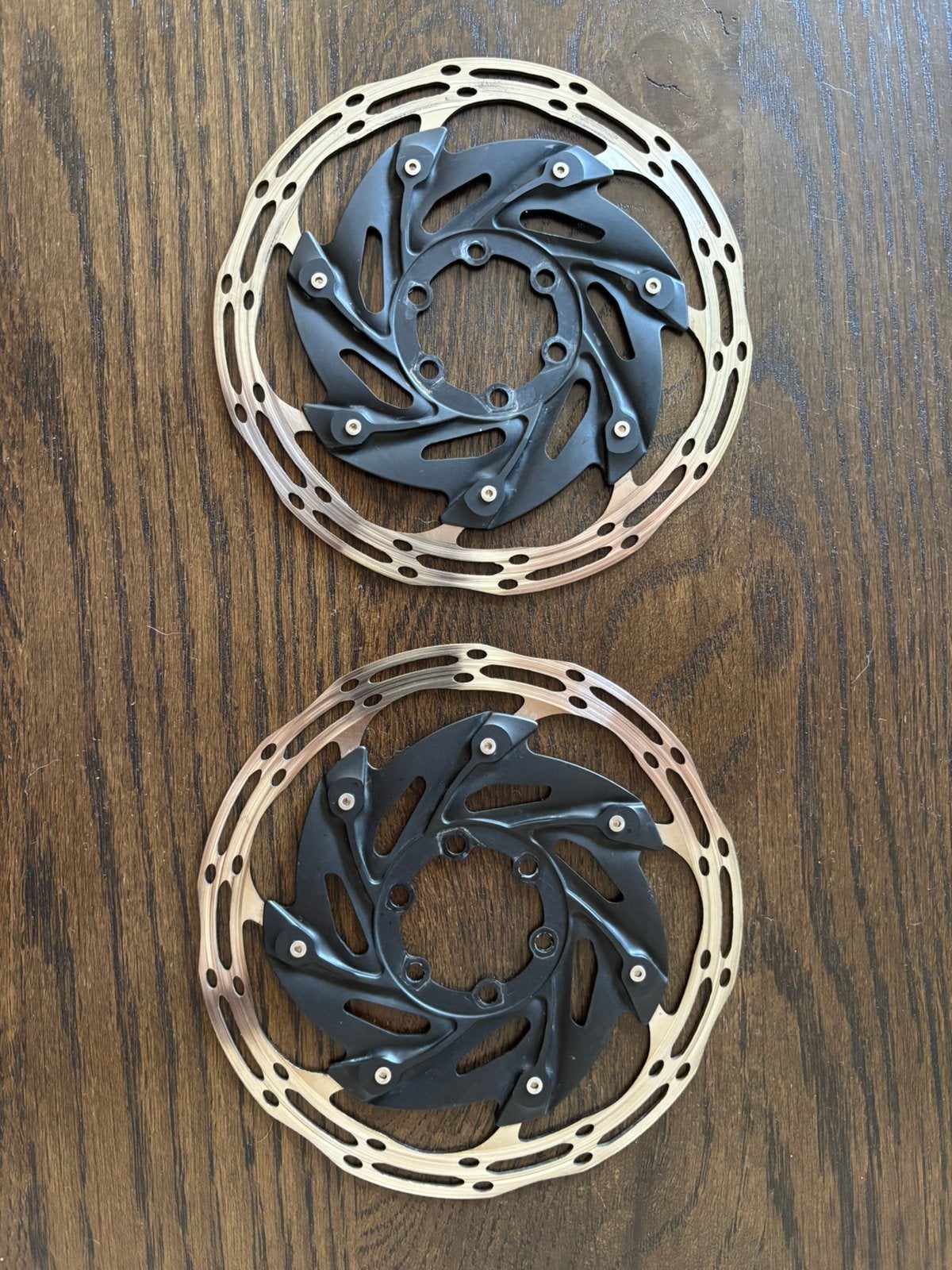 2x SRAM CLX-R 160mm 6 bolt remschijven, Fietsen en Brommers, Fietsonderdelen, Remmen, Gebruikt, Staal, Ophalen of Verzenden