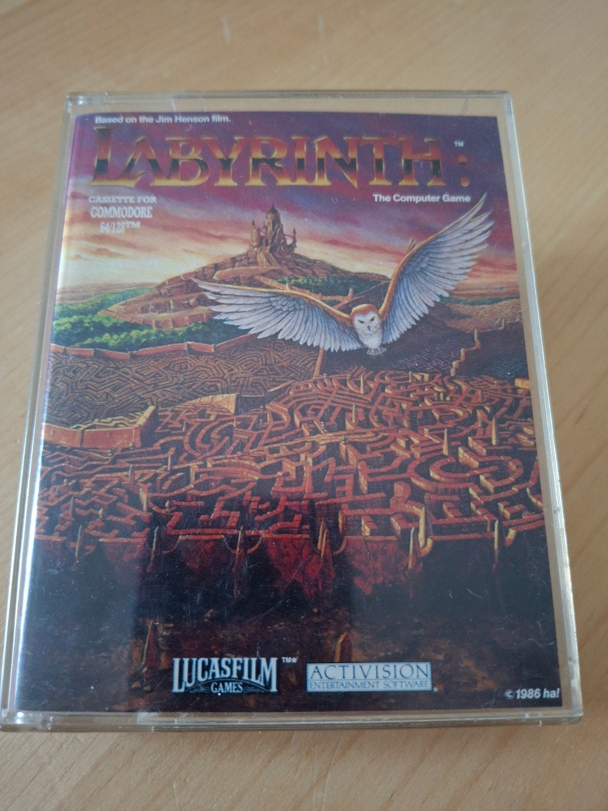 Labyrinth: The Computer Game (Commodore 64/128), Spelcomputers en Games, Games | Overige, Ophalen of Verzenden
