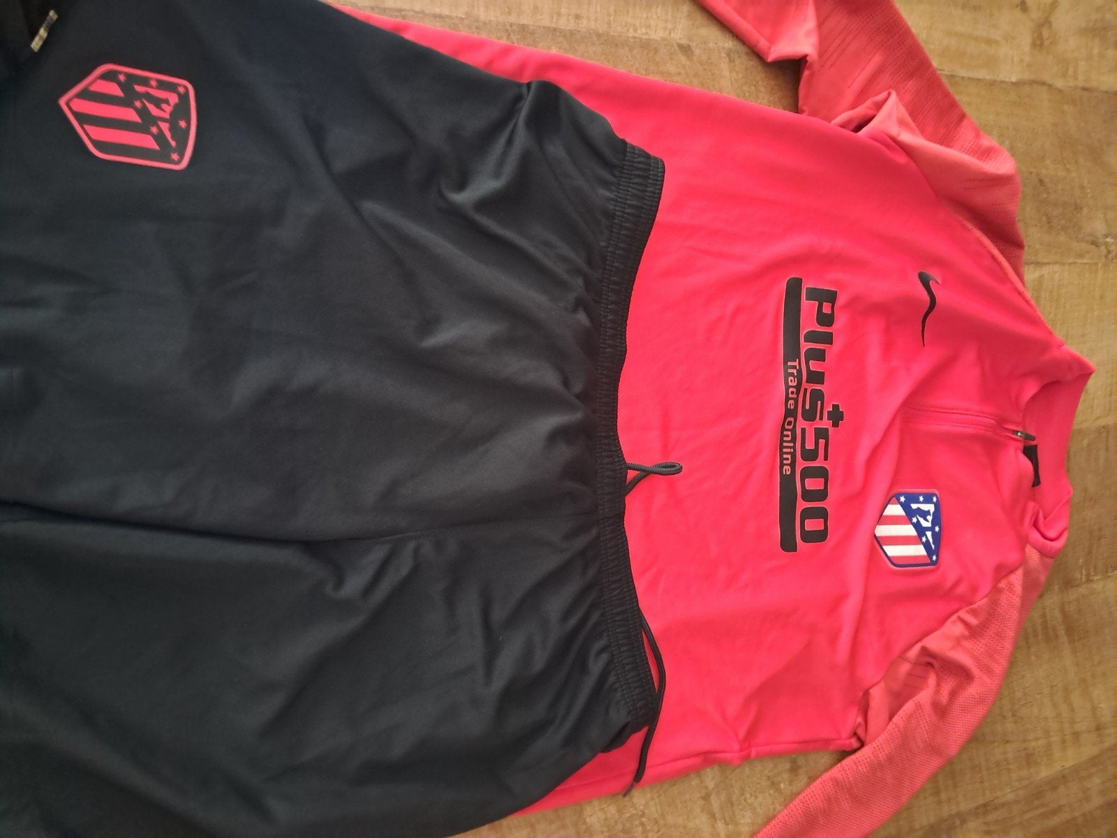 Sport teneu  maat L atletico  madrid, Ophalen of Verzenden, Zo goed als nieuw, Blauw, Voetbal