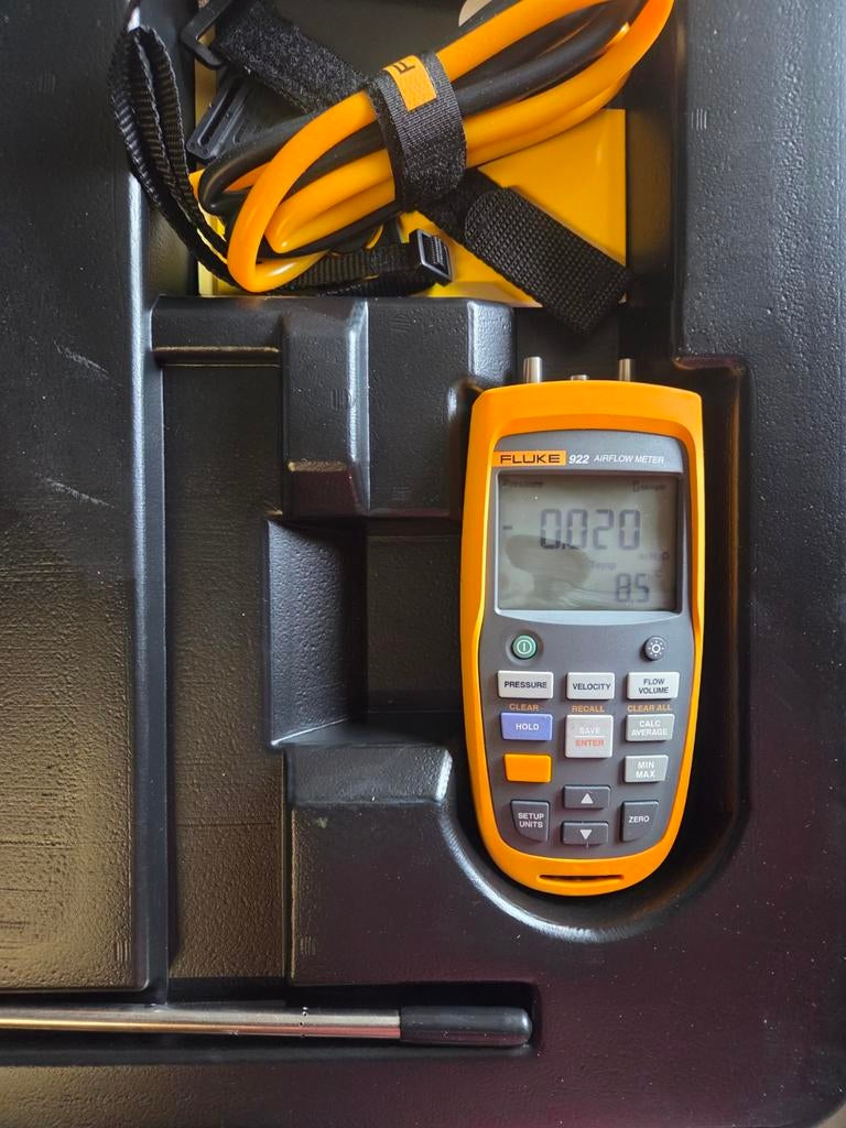 Fluke 922 Airflow Meter - Zo goed als nieuw, Ophalen of Verzenden