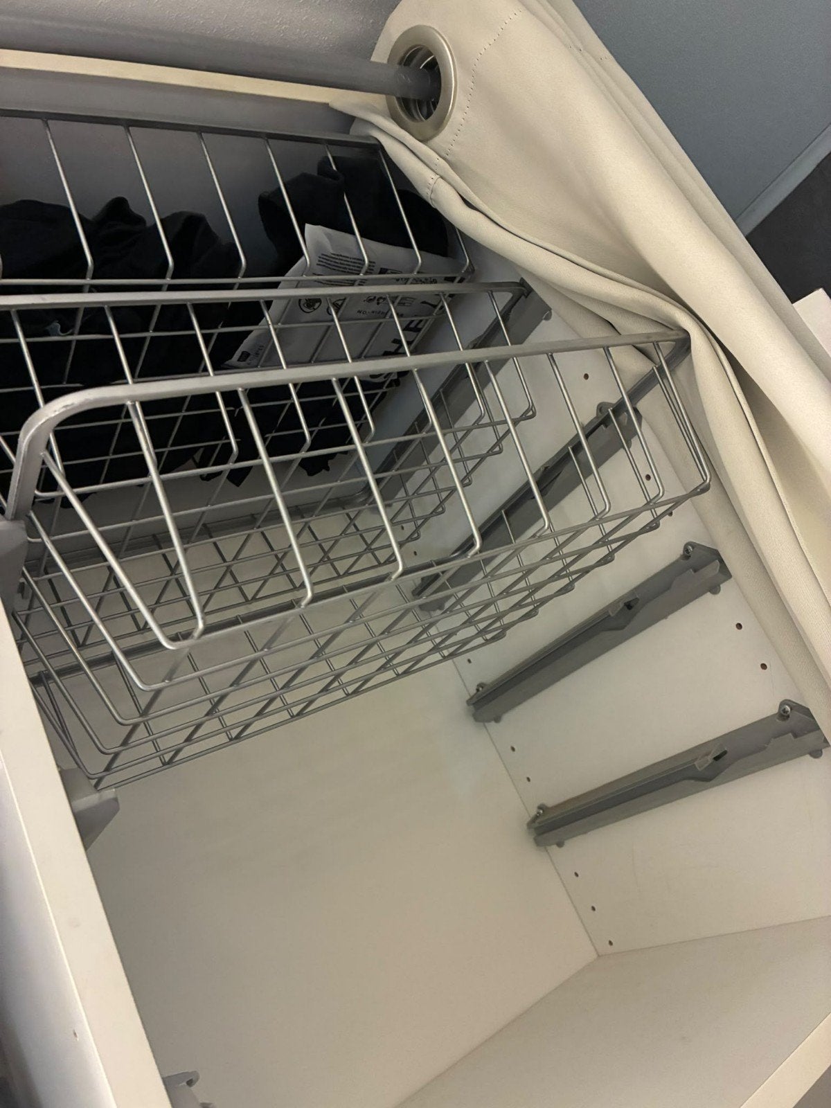 10 Draadmandjes voor IKEA PAX kast 50x35, Ophalen of Verzenden, Gebruikt, Metaal, Minder dan 100 cm
