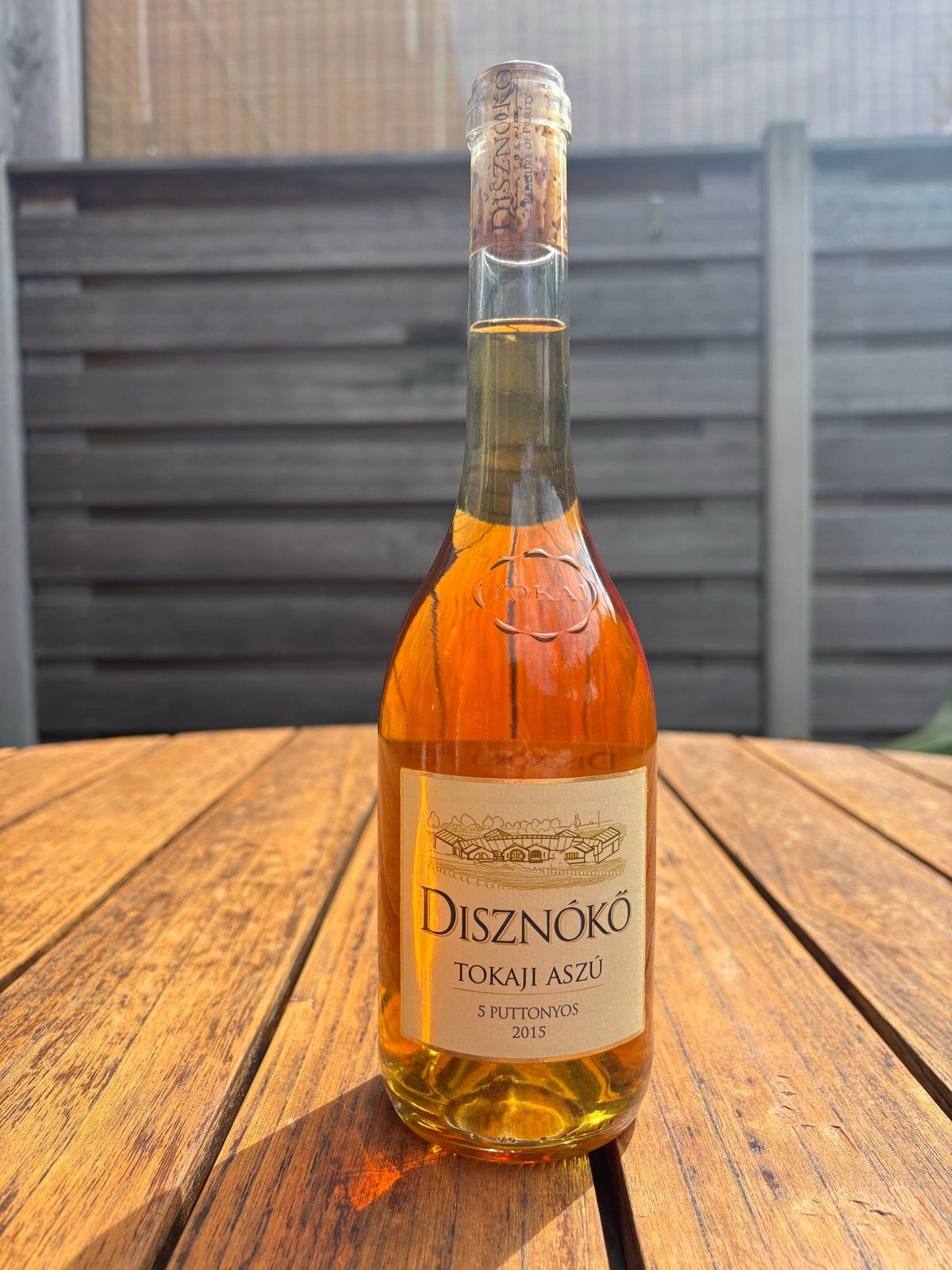 Disznókő Tokaji Aszú 5 Puttonyos 2015 - Zo goed als nieuw, Ophalen, Overige gebieden, Vol, Witte wijn