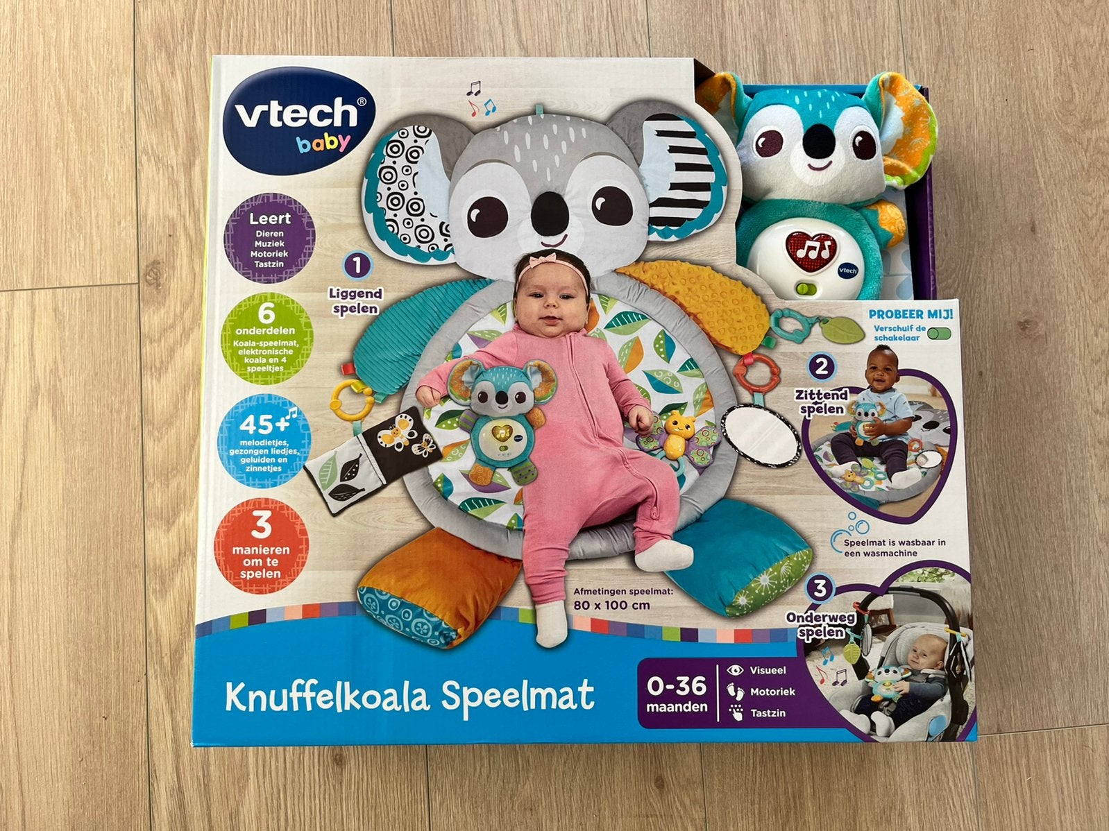 Vtech knuffelkoala speelmat Nieuw, Ophalen of Verzenden, Nieuw, 0 tot 6 maanden