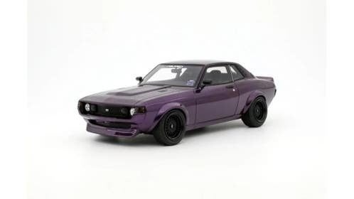 Toyota Celica (RA24) Restmod Purple 2015 - OttOmobile - 1:18, Hobby en Vrije tijd, Modelauto's | 1:18, OttOMobile, Rue de L' Ecusson 2, 56120 Josselin France