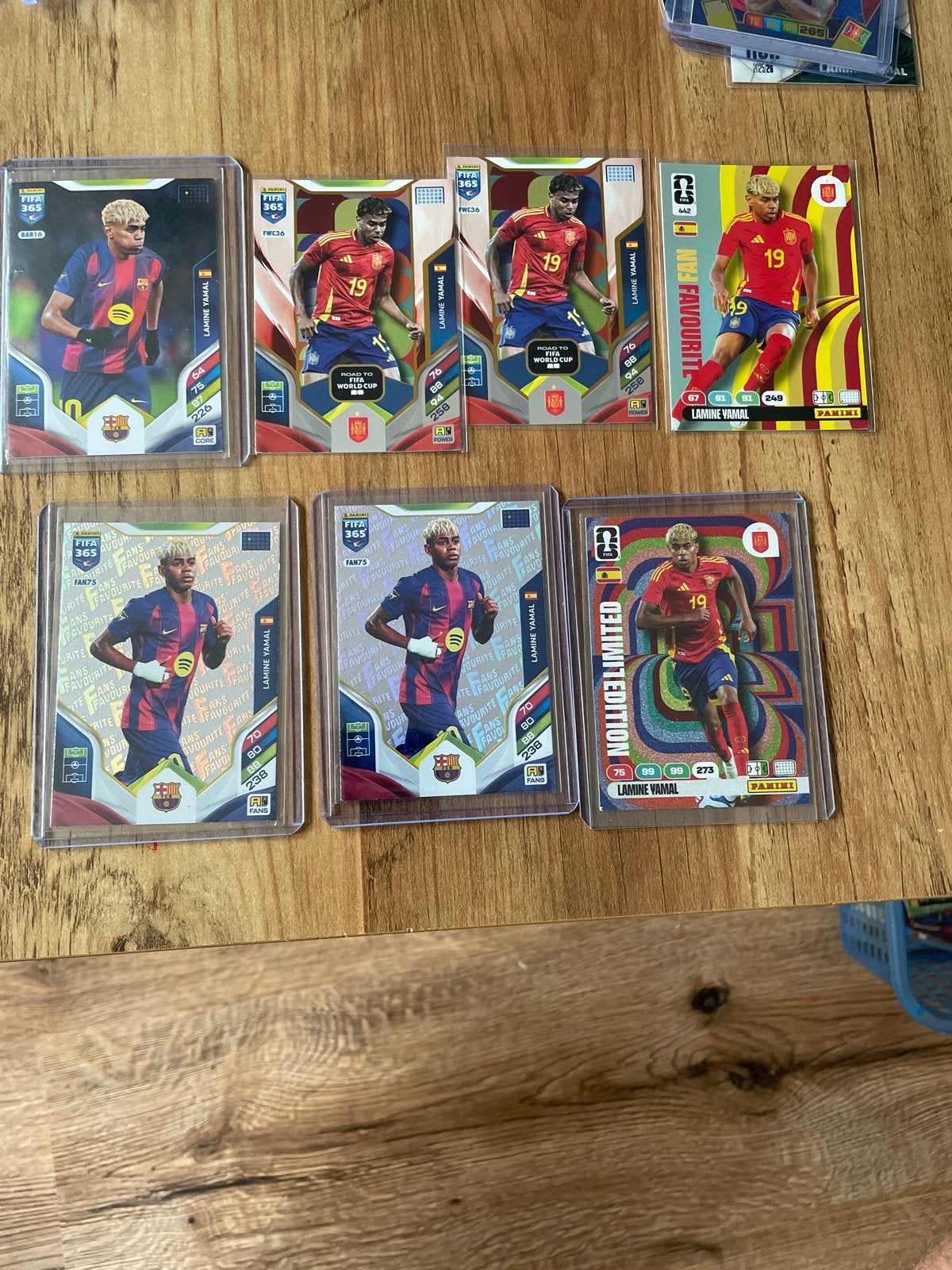 Lamine Yamal Voetbal Kaarten Collectie - FIFA 365 Panini, Ophalen of Verzenden, Zo goed als nieuw, Buitenlandse clubs, Spelerskaart