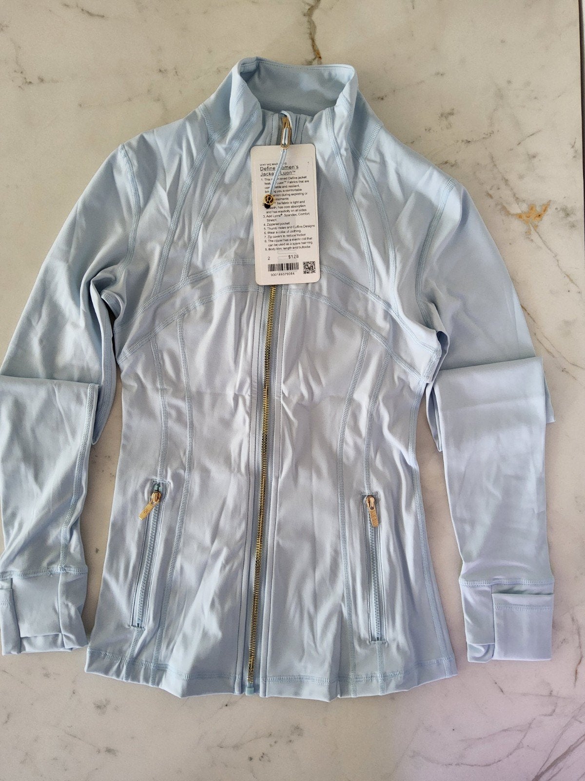 Nieuw Lululemon Define Jacket Maat 8, Kleding | Dames, Jassen | Zomer, Maat 38/40 (M), Blauw, Nieuw, Ophalen of Verzenden