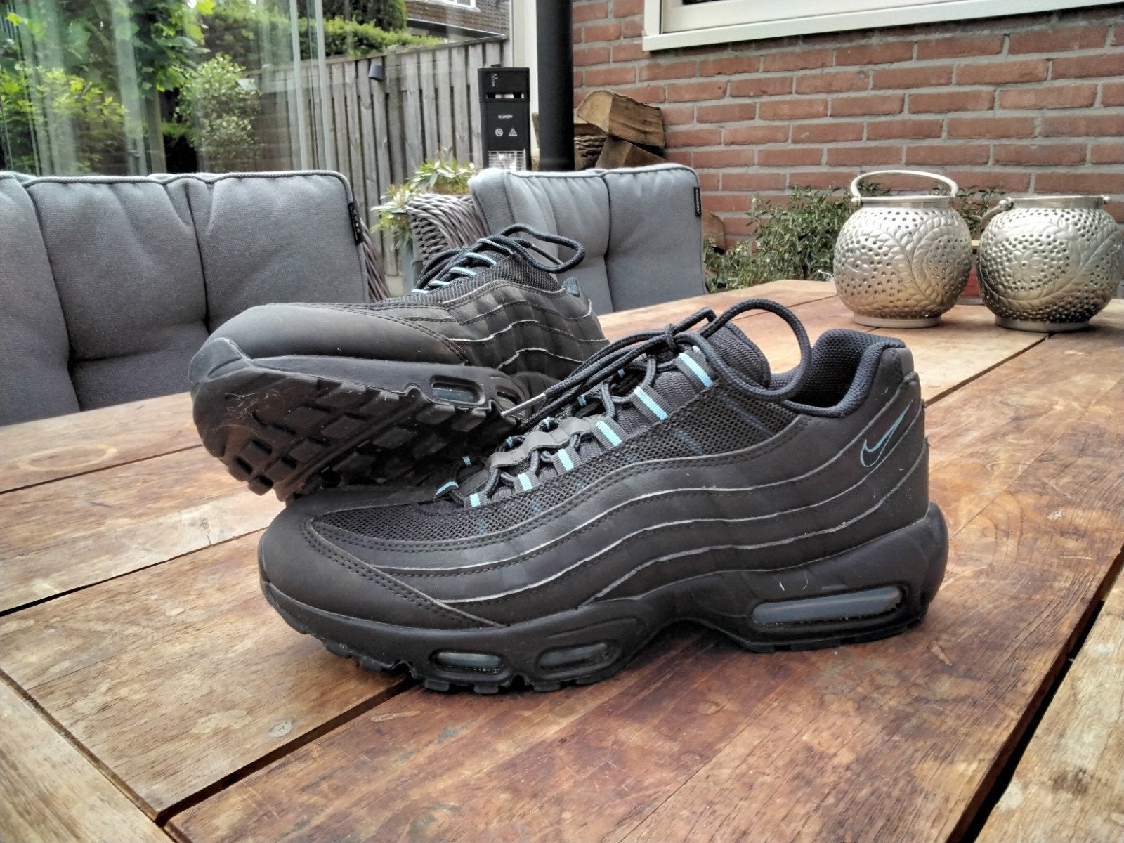 Nike Air Max sneakers maat 43, zwart, gedragen, Ophalen of Verzenden, Nike