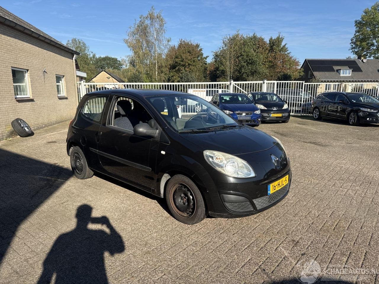 Renault Twingo 1.2 Authentique (bj 2008), Auto diversen, Renault Deutschland AG, Renault, Zwart, Handgeschakeld