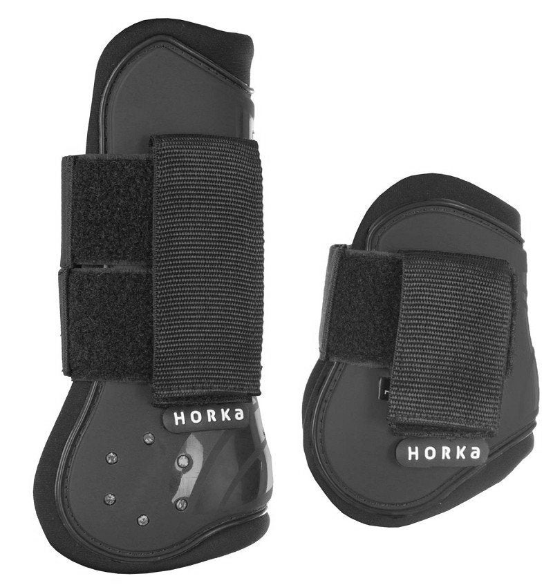 Horka Beenbeschermerset met Strass, Zwart, maat L (Full), Ophalen of Verzenden, Ademend, Horka, Full
