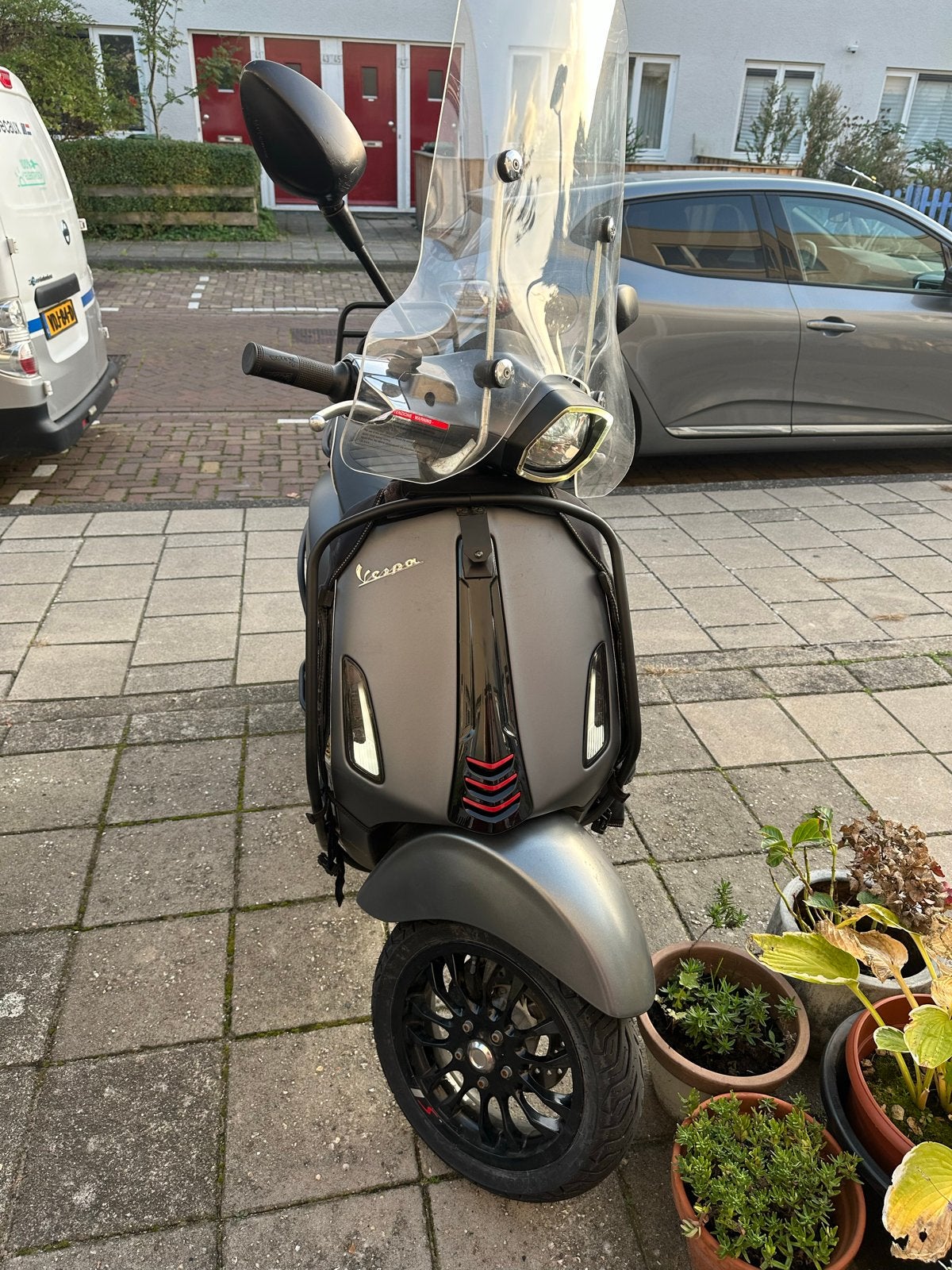 Vespa Sprint 2019 Matgrijs, Ophalen of Verzenden, Gebruikt, Maximaal 45 km/u, Overige modellen