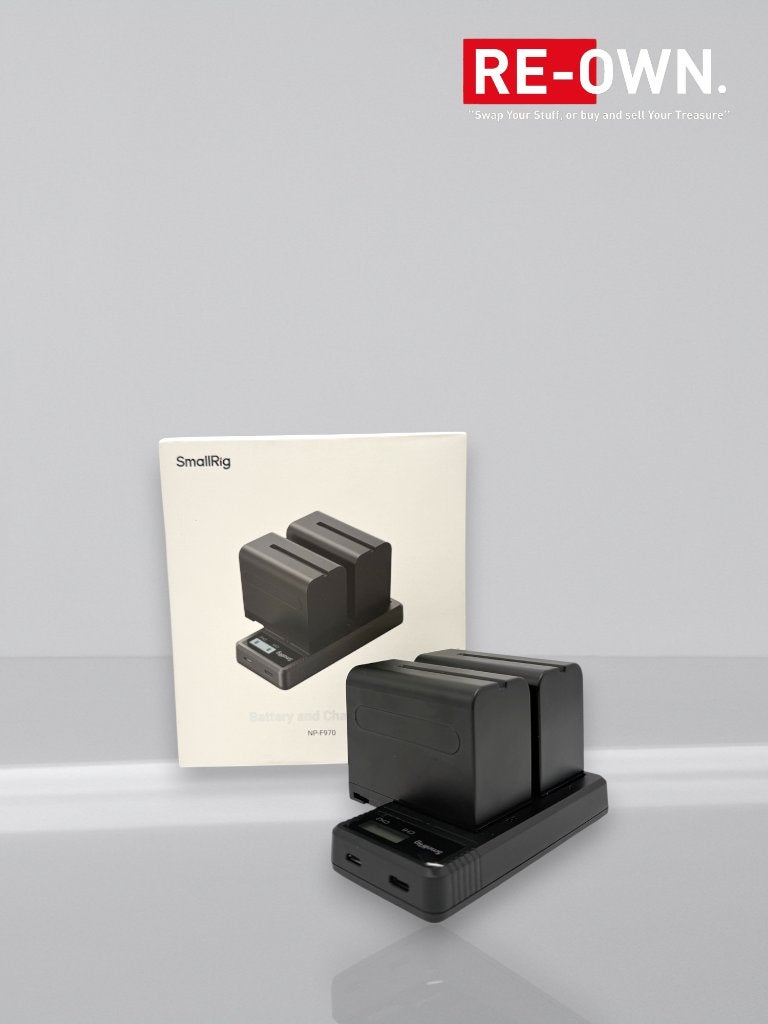 SmallRig 3823 NP-F970 Battery and Charger Kit (topstaat)