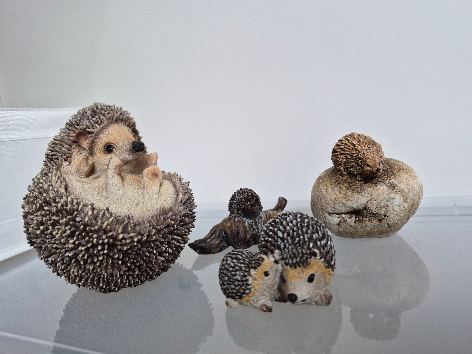 Leuke egel beeldjes voor binnen of buiten decoratie, Verzamelen, Beelden en Beeldjes, Ophalen