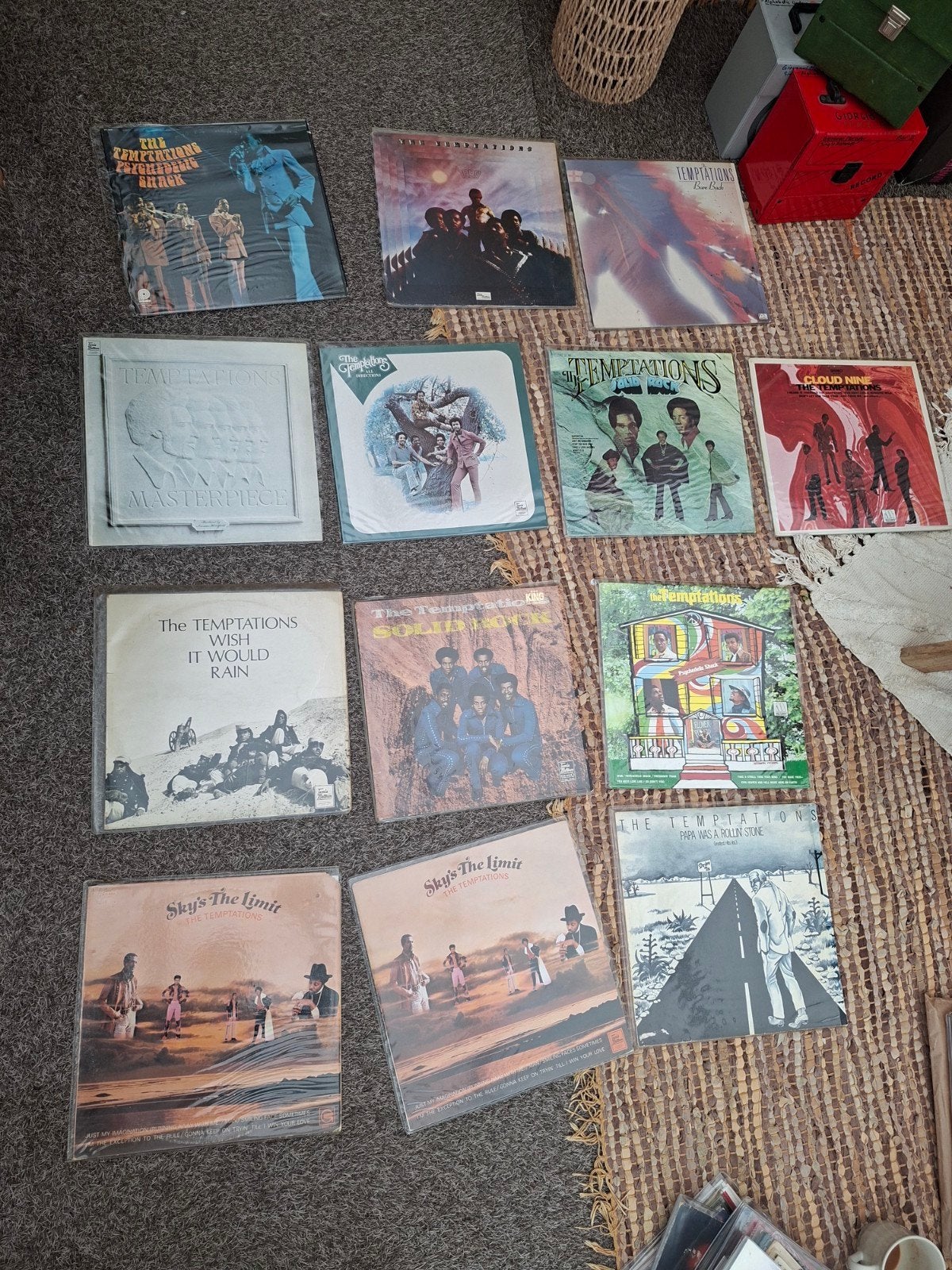 The Temptations LP's - Diverse Collectie, Cd's en Dvd's, Ophalen of Verzenden, Gebruikt, 12 inch, LP