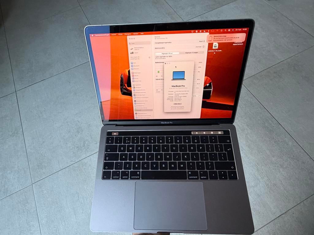 MacBook Pro 13-inch 2017 Touch Bar, Computers en Software, Apple Macbooks, 256 GB, Qwerty, 8 GB, 13 inch