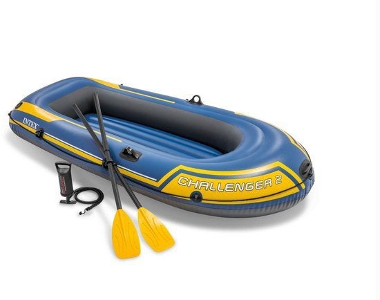 Intex Challenger 2 Boot 236 x 114 x 41 cm incl, Ophalen of Verzenden, Nieuw