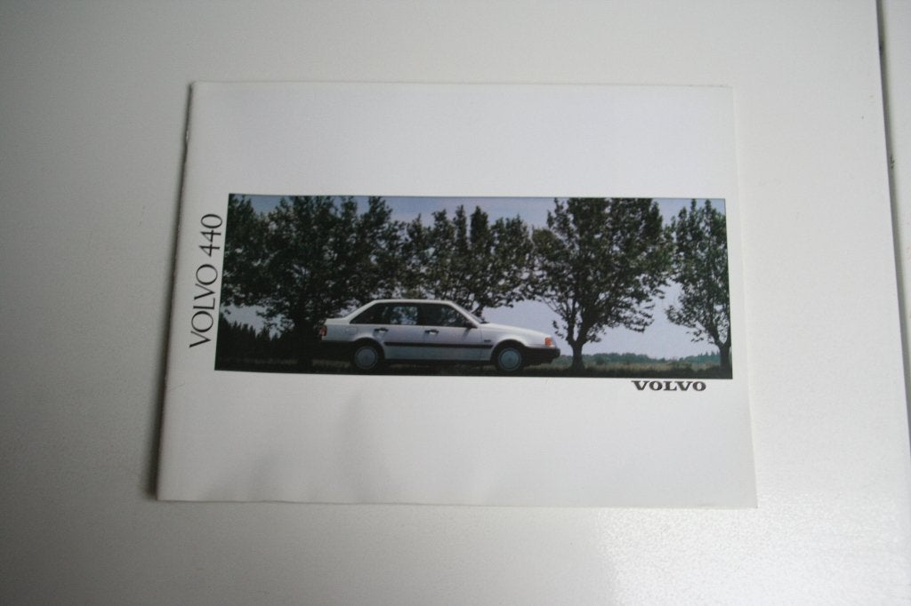 Folder Volvo 440 brochure 1990 (27), Ophalen of Verzenden, Zo goed als nieuw, Volvo