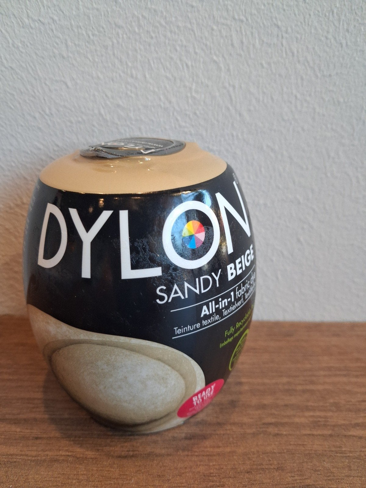Dylon textielverf Sandy Beige - Uniek uit assortiment, Verzenden, Geschikt voor stof, Textiel, Overige merken