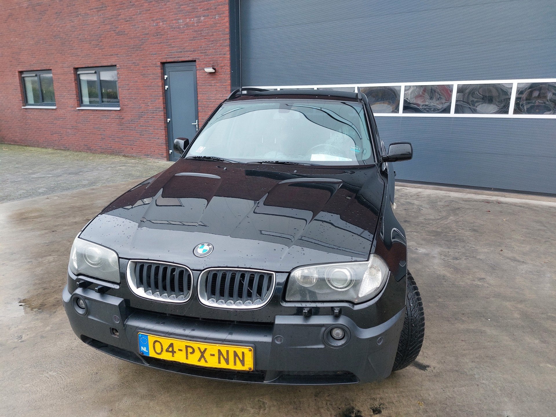 BMW X3 2.0d High Executive 4WD Airco/ECC/Navigatie/Leer UNIE, Auto's, BMW, Zwart, 150 pk, Automatische klimaatregeling, Zwart