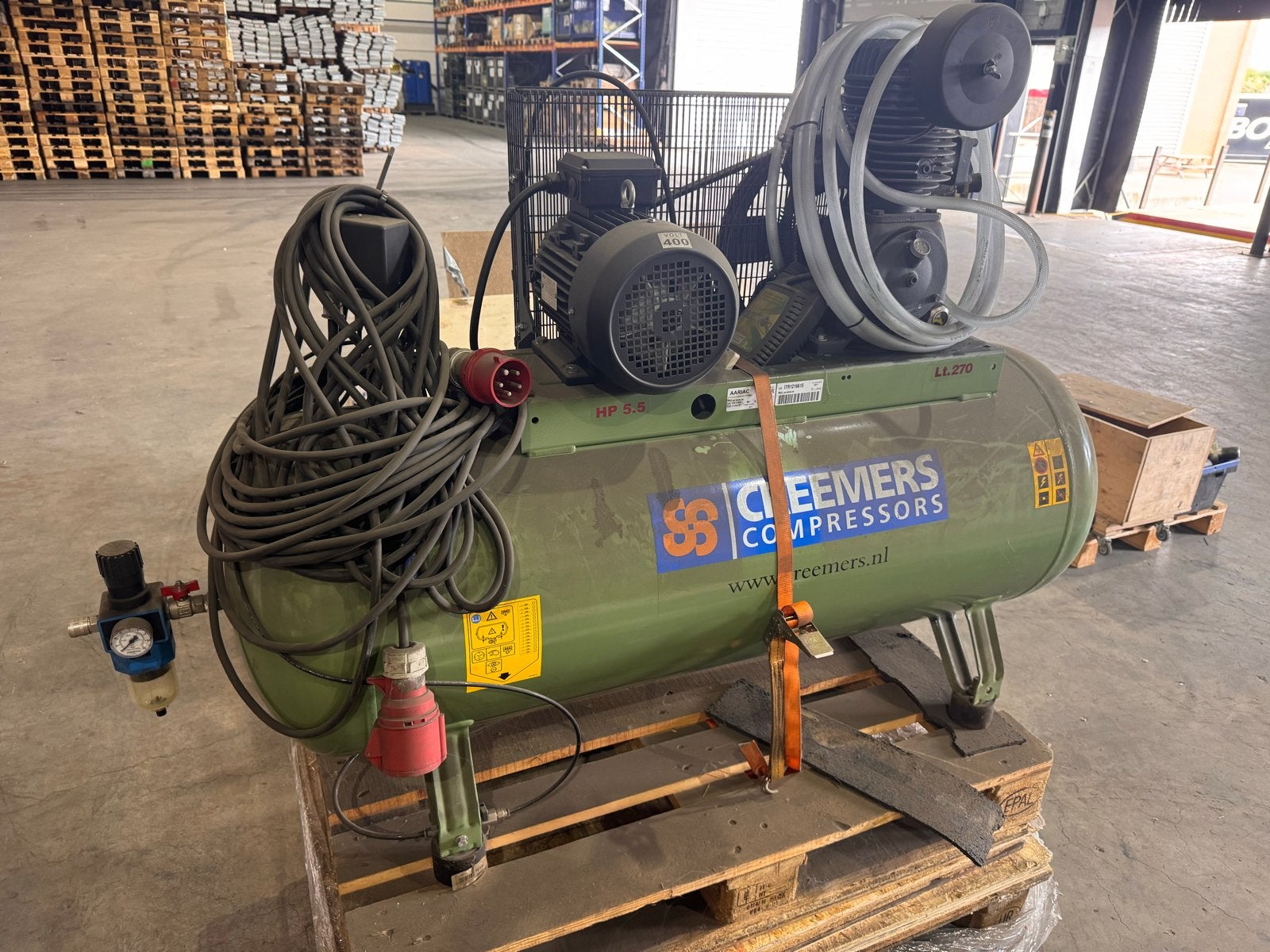 AARIAC CSG 430/300 15B Compressor - 2017, Ophalen, Gebruikt, 400 tot 800 liter/min, 10 bar of meer