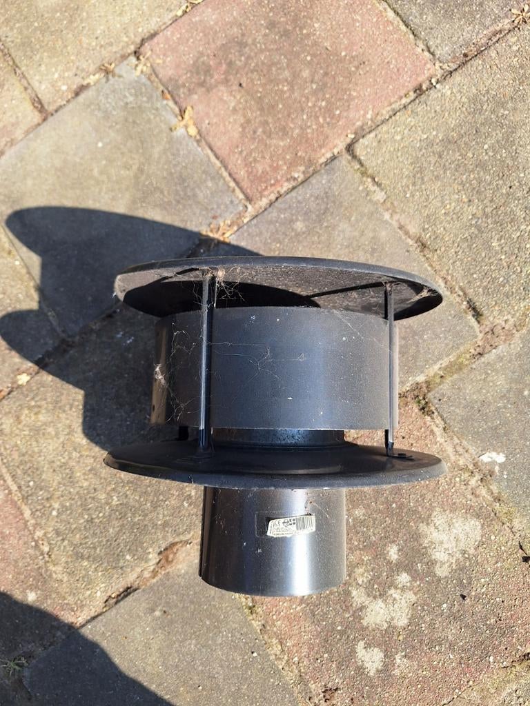 Trekkap kachelpijp, Ophalen, Afvoer, Rvs, Minder dan 2 meter