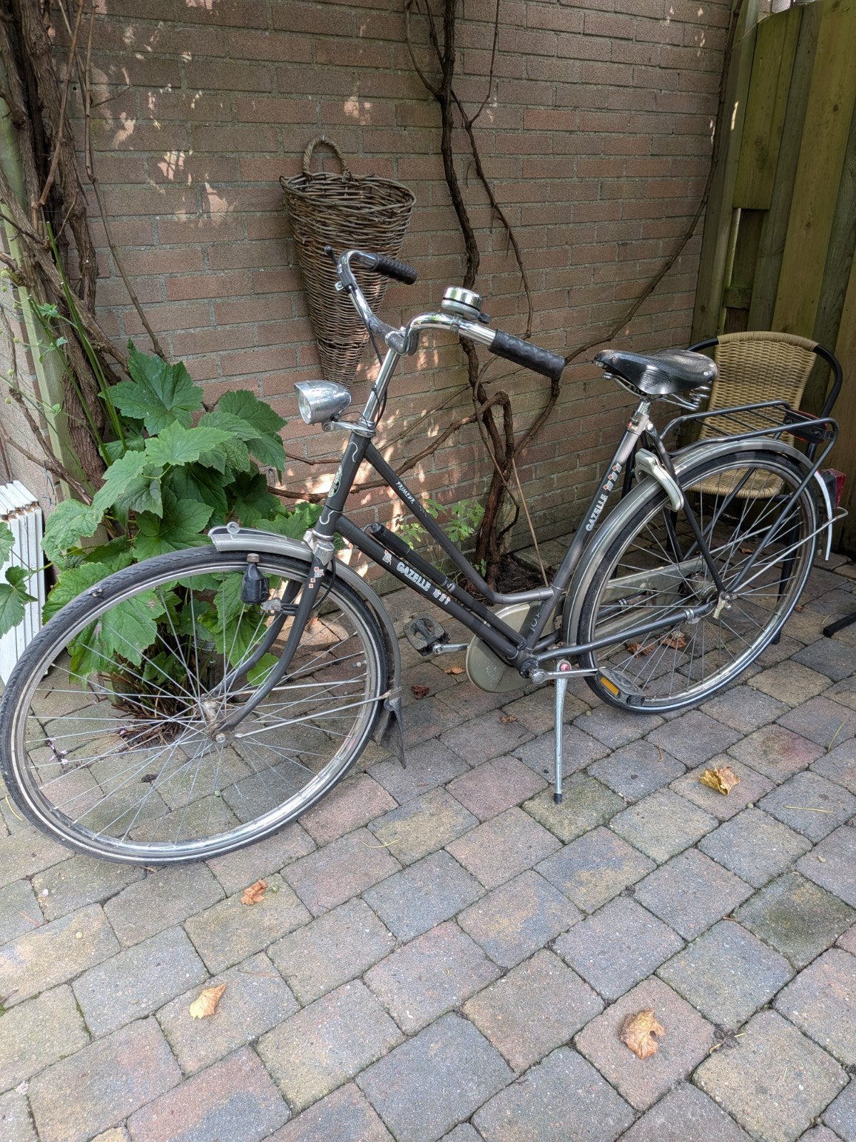 Gazelle Primeur damesfiets., Fietsen en Brommers, Ophalen, Terugtraprem, Gebruikt, Versnellingen