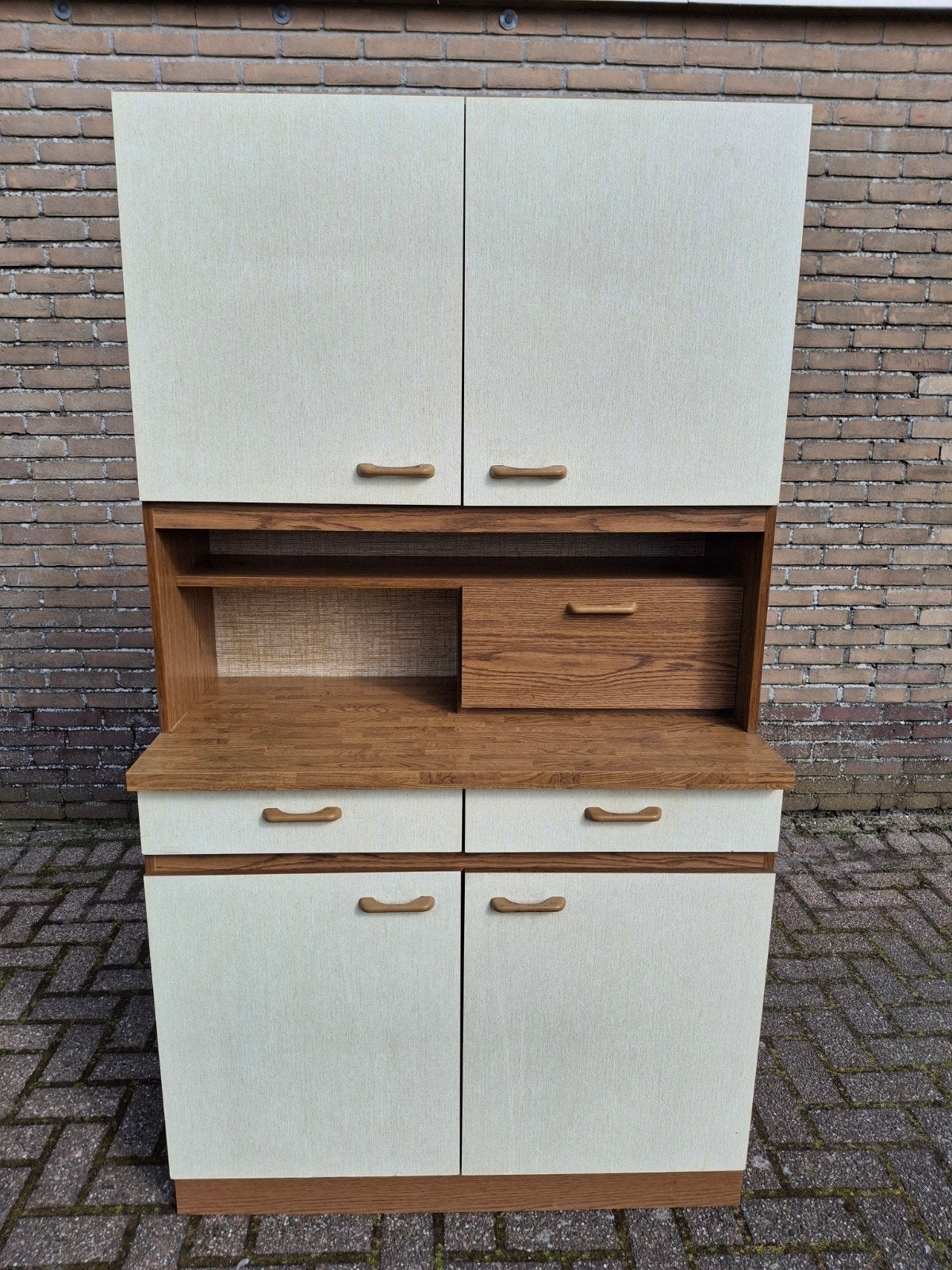 Retro vintage buffetkast jaren 70, Ophalen, Gebruikt, 50 tot 100 cm, Retro vintage