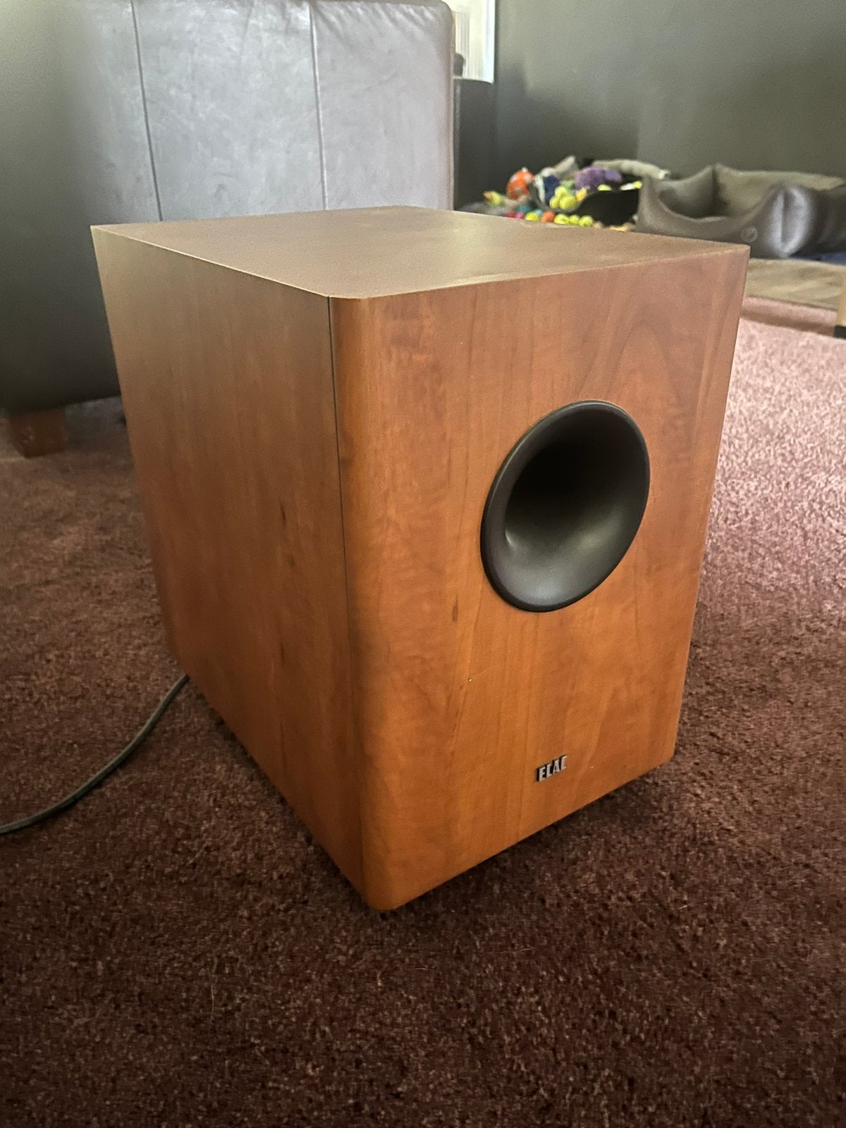 Subwoofer merk Elac, Audio, Tv en Foto, Luidsprekers, Ophalen, Gebruikt, Subwoofer, Overige merken