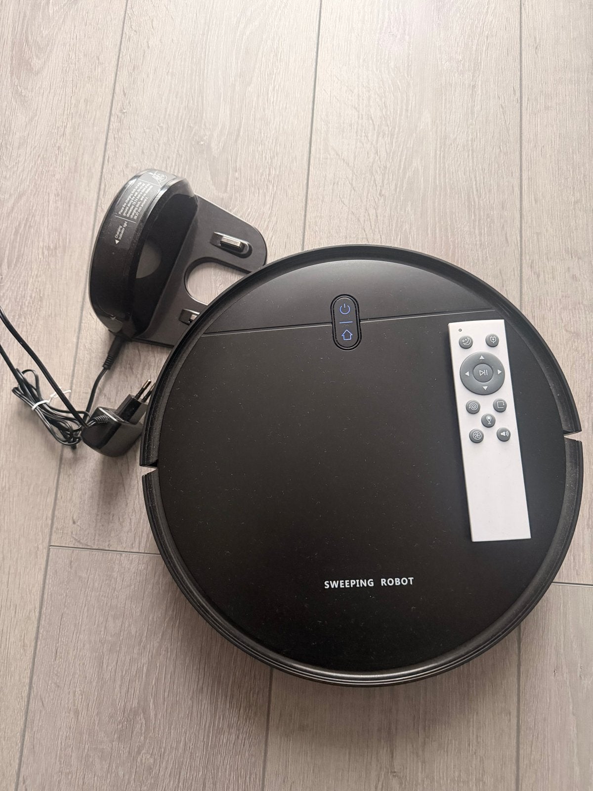 Robotstofzuiger met afstandsbediening en oplaadstation, Overige merken, Gebruikt, Draadloos, Ophalen of Verzenden