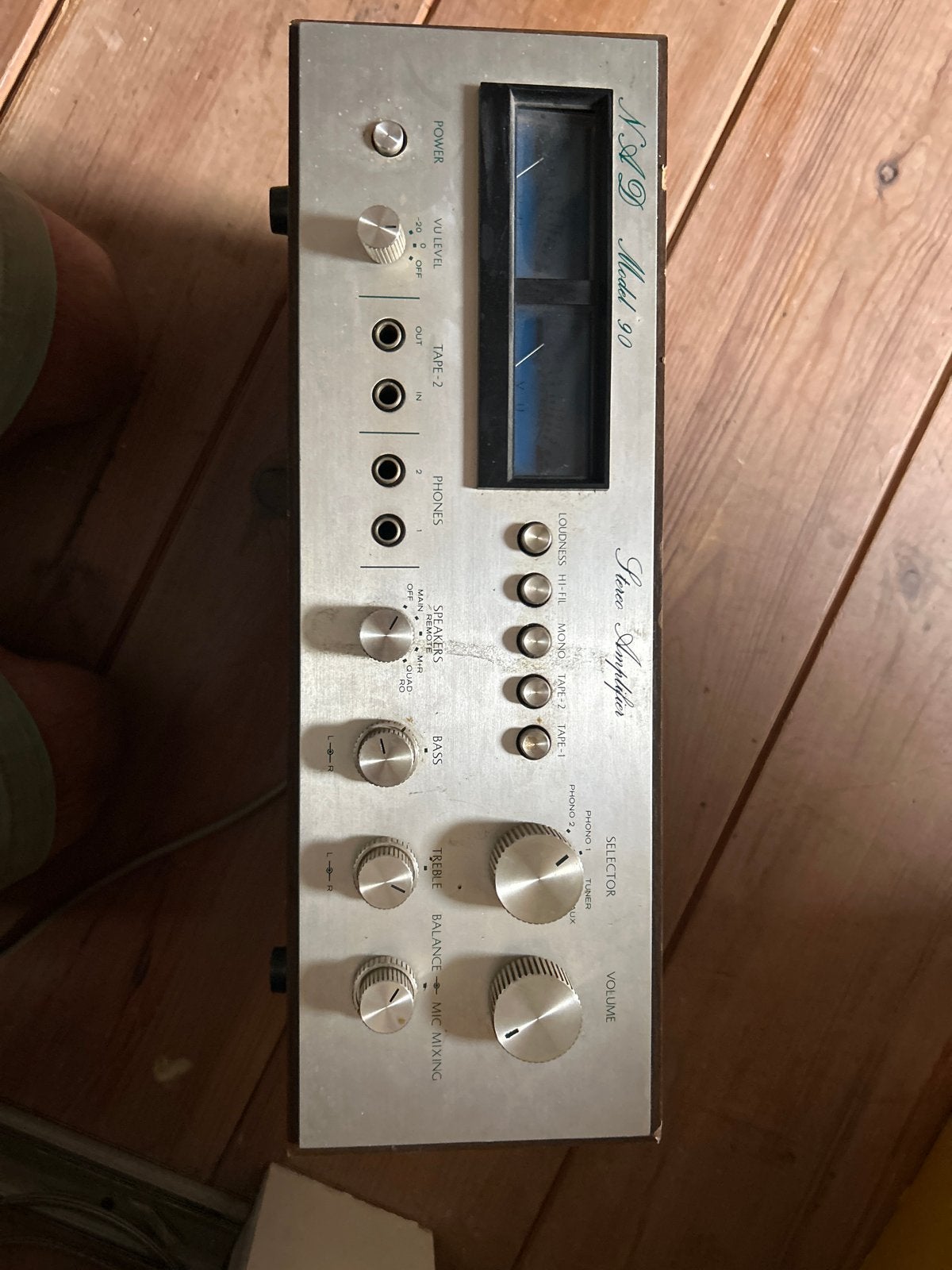 NAD Model 90 Stereo Versterker - Vintage Hifi, Audio, Tv en Foto, Overige merken, Gebruikt, Ophalen of Verzenden, Minder dan 60 watt