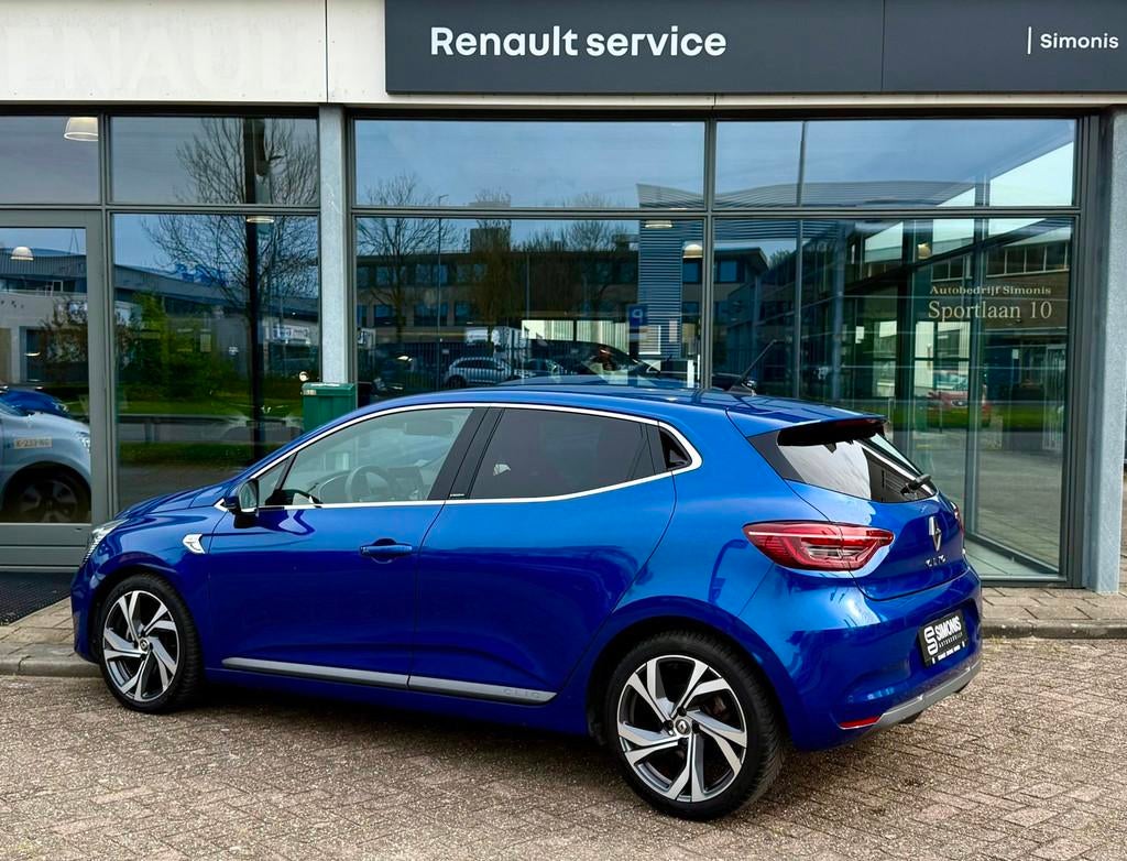 Renault Clio 1.6 E-Tech Hybrid 140 R.S. Line | Bose Audio |, Gebruikt, Zwart, 4 cilinders, Blauw